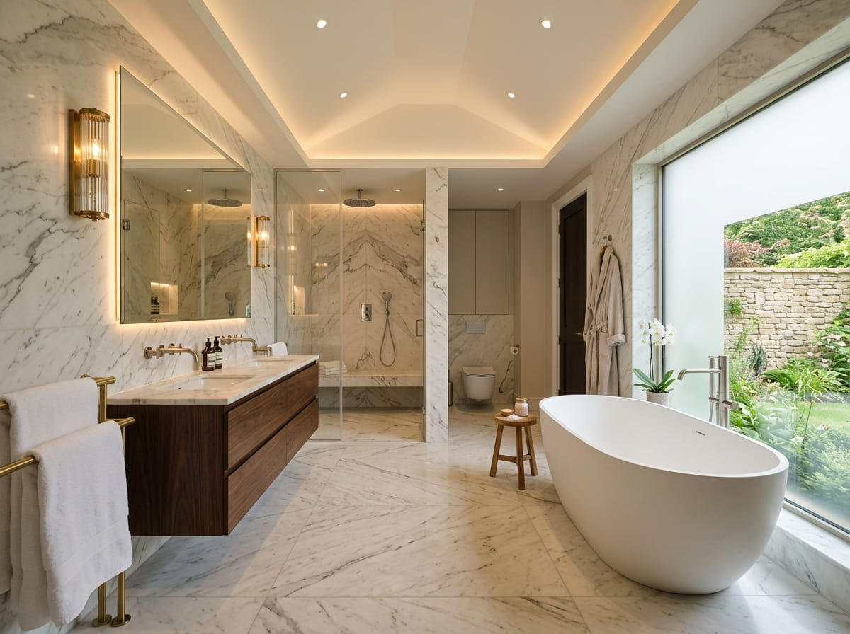 Custom Bathroom Renovation in Buda